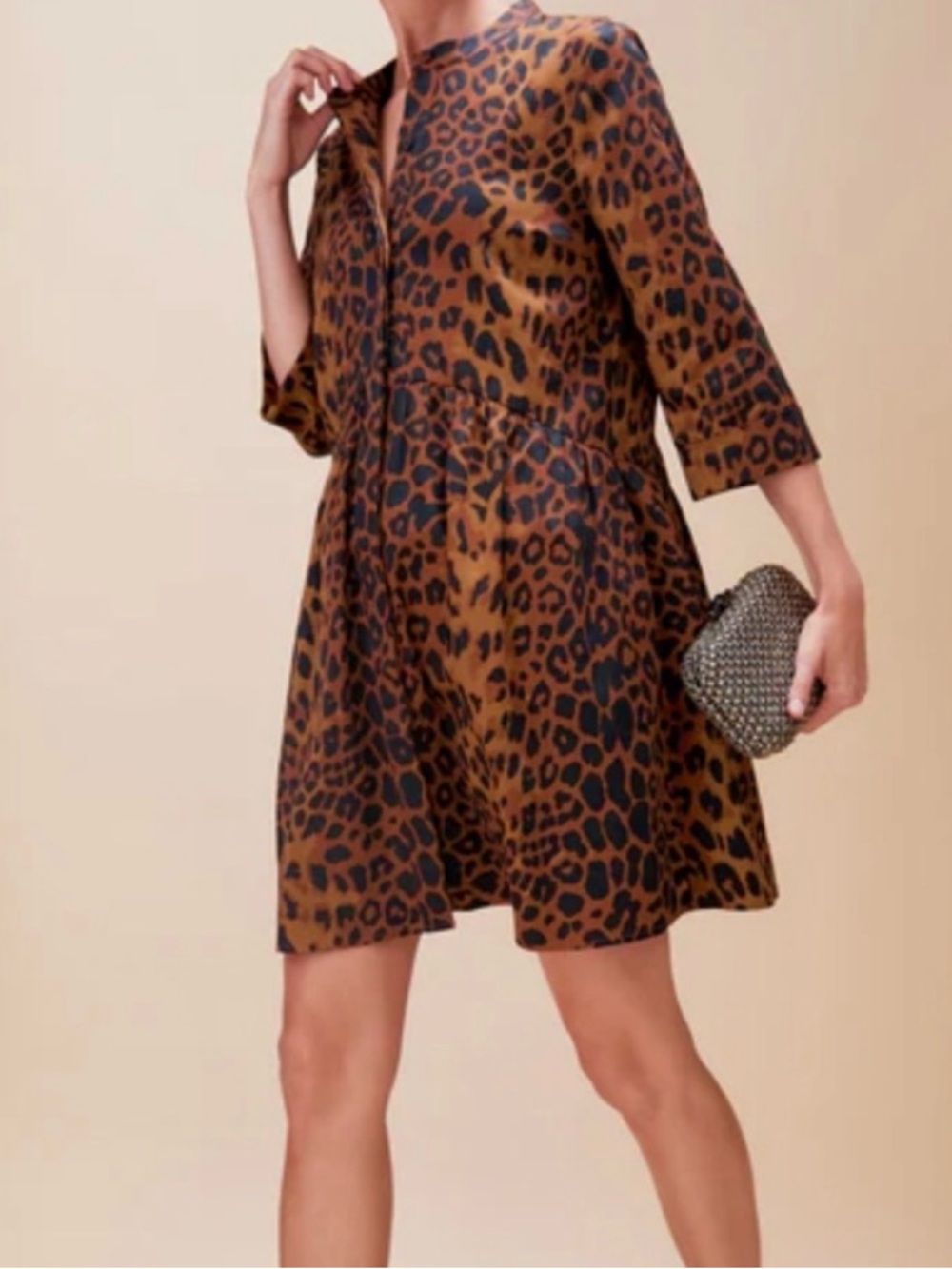 Tuckernuck Leopard Print Royal Dress